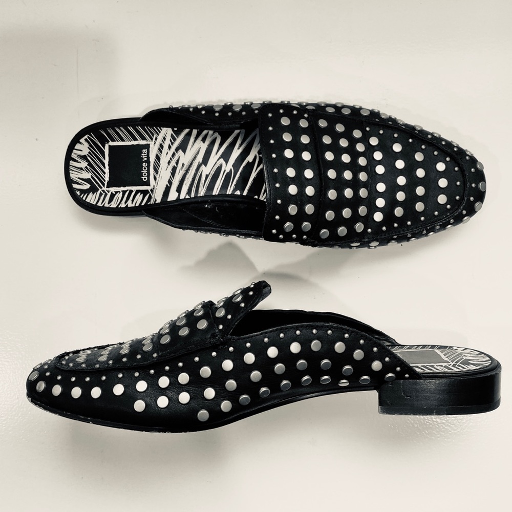 Dolce Vita studded mules